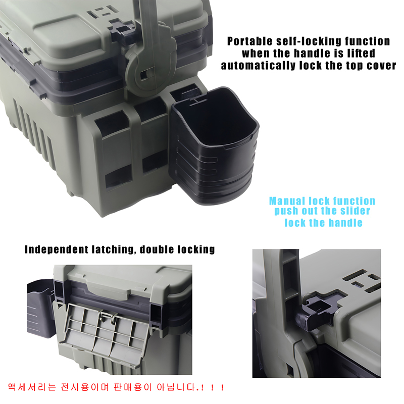 Large Fishing Box Organizer Mu - Fishing Kayak Crate recensie en prijs