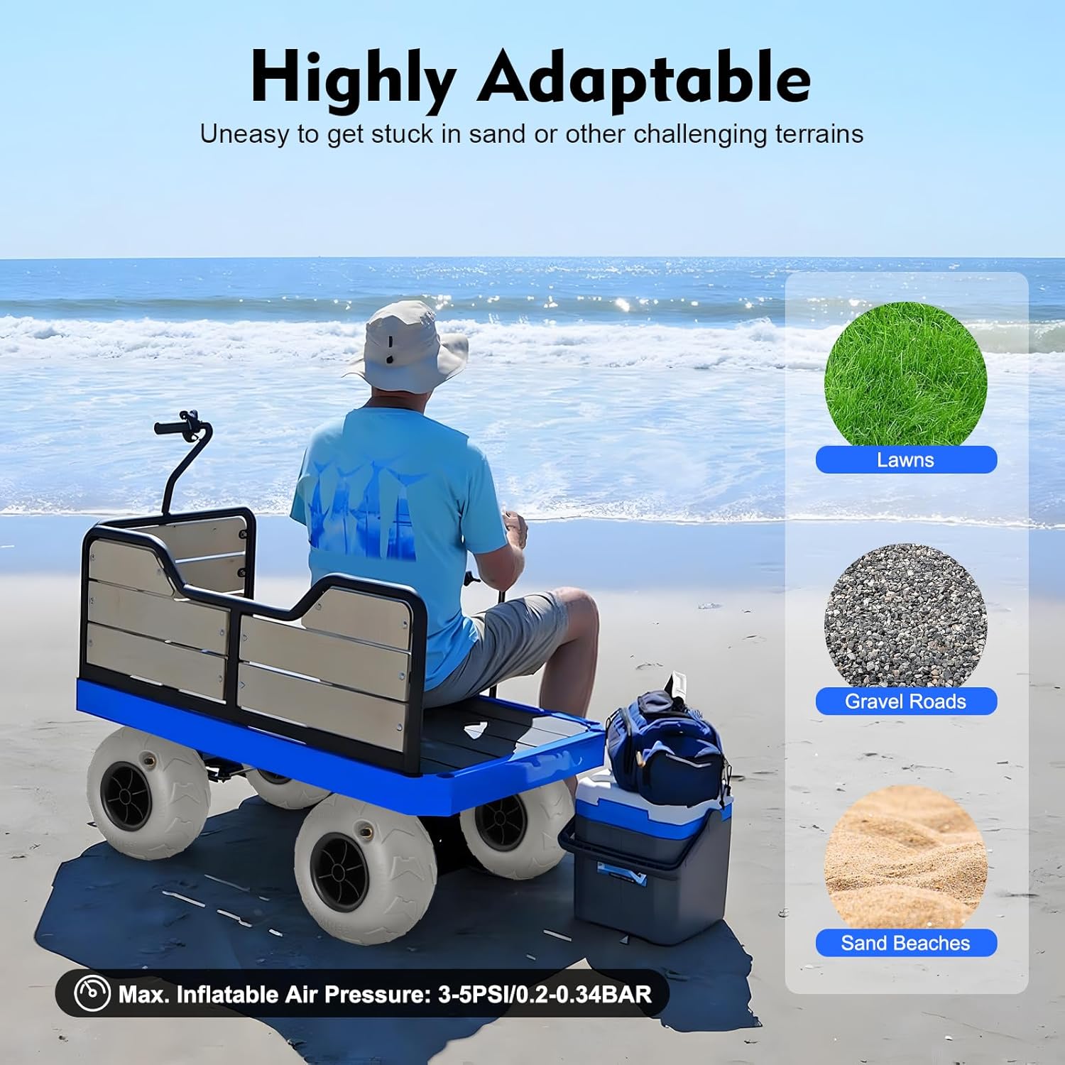 Beach Balloon Wheels 2 Pack 9  - Fishing Kayak Cart recensie en prijs