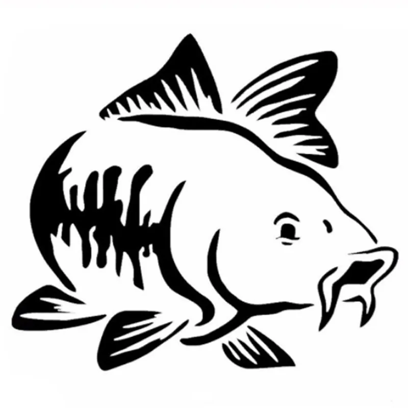 Car Sticker Cartoon Carp Fishi - Fishing Kayak Inflatable recensie en prijs