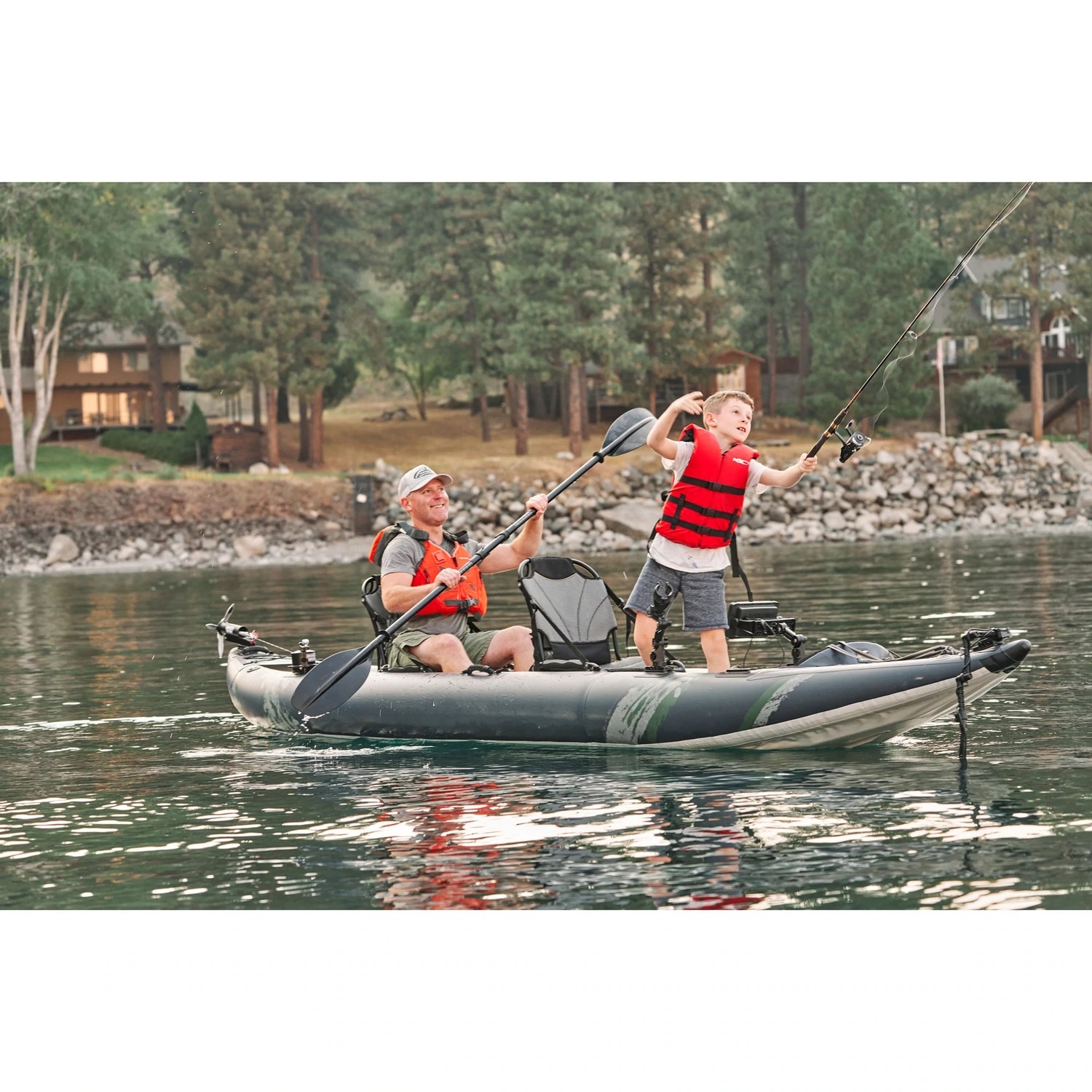 Airo Inflatable Fishing Kayak  - Fishing Kayak Seat recensie en prijs