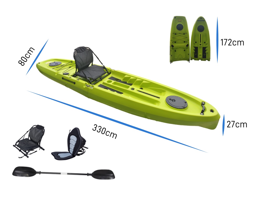 2025 NEW Modular Kayak 11ft Si - Fishing Kayak Paddle recensie en prijs