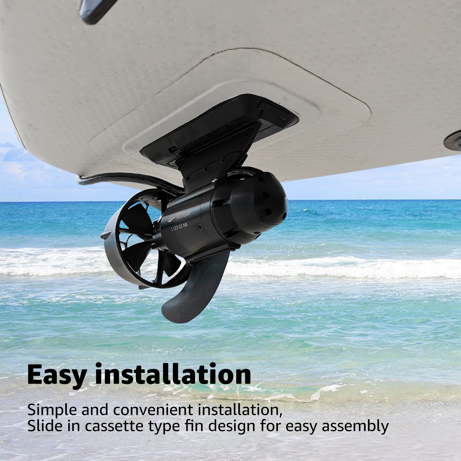 380W 600W Electric Fins Stand  - Fishing Kayak Cart recensie en prijs
