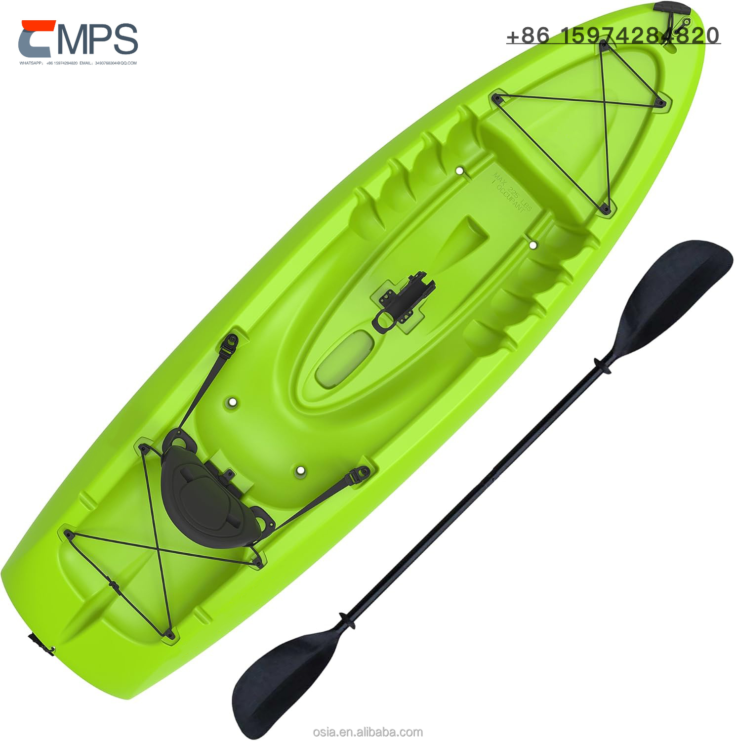 Outdoors Hard Plastic Fishing  - Fishing Kayak Sit In recensie en prijs