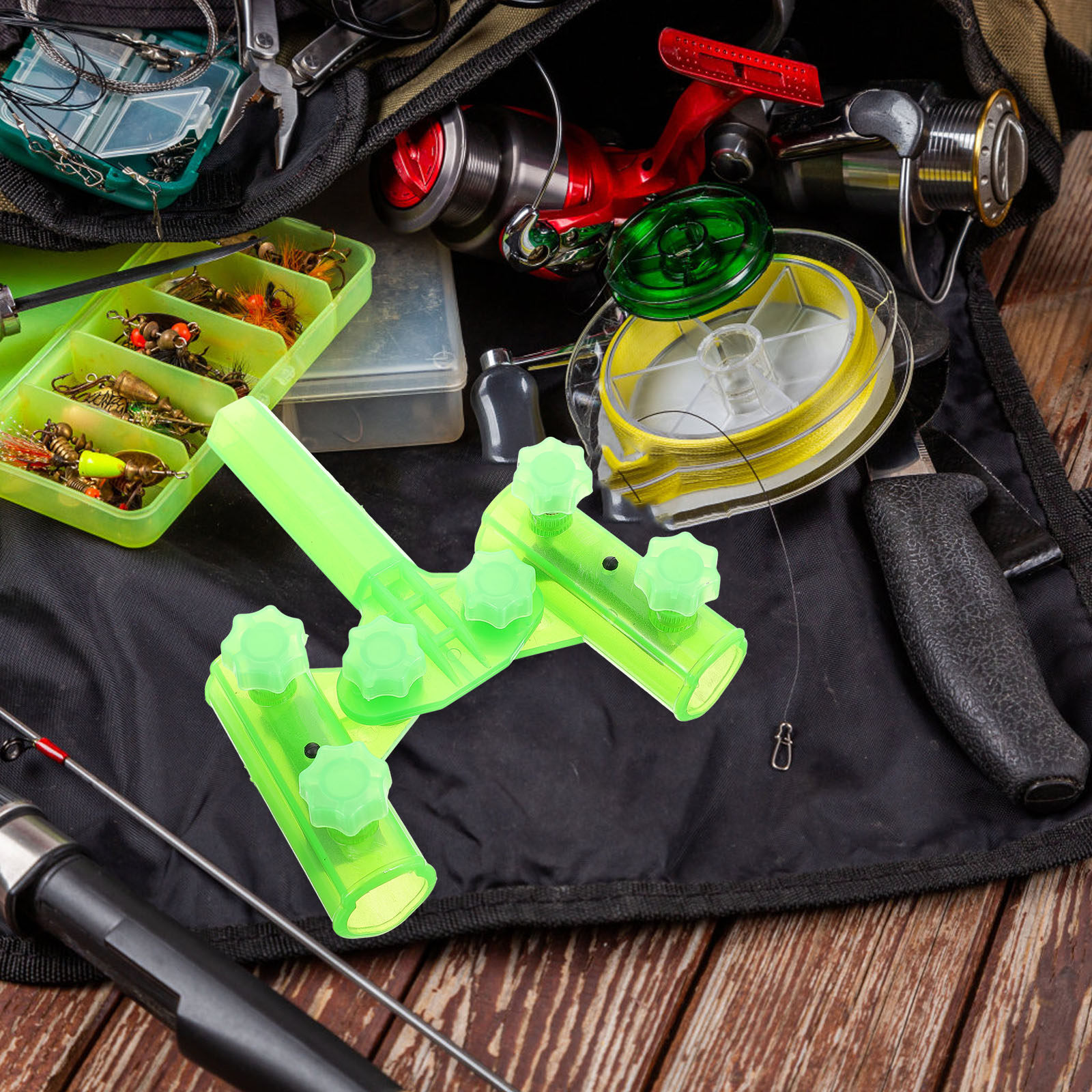 Fishing Rod Holder with Glow i - Fishing Kayak Rod Holder recensie en prijs
