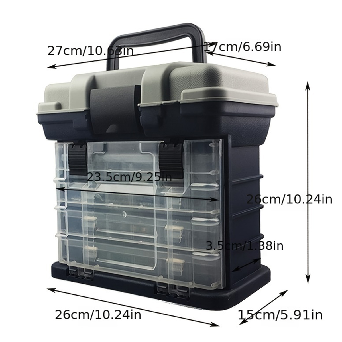 Multifunction Fashing Tackle B - Fishing Kayak Crate recensie en prijs