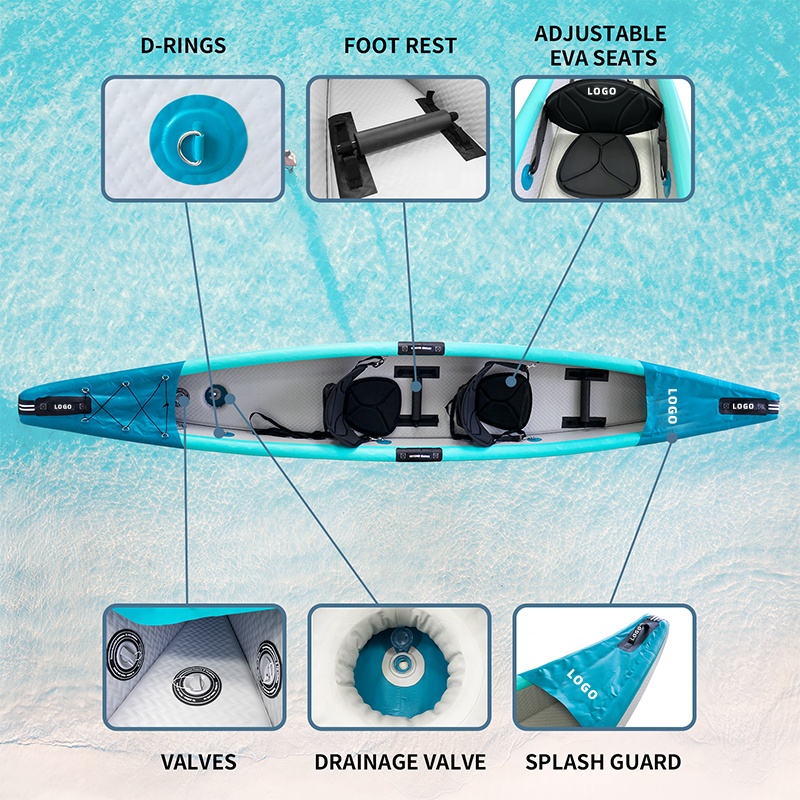 Drop Stitch Kayak Inflatable C - Fishing Kayak Sit In recensie en prijs