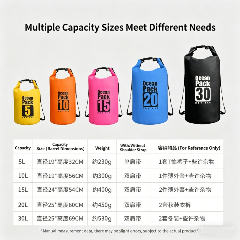 Swimming Waterproof Dry Bag 5L - Fishing Kayak Storage Bag recensie en prijs