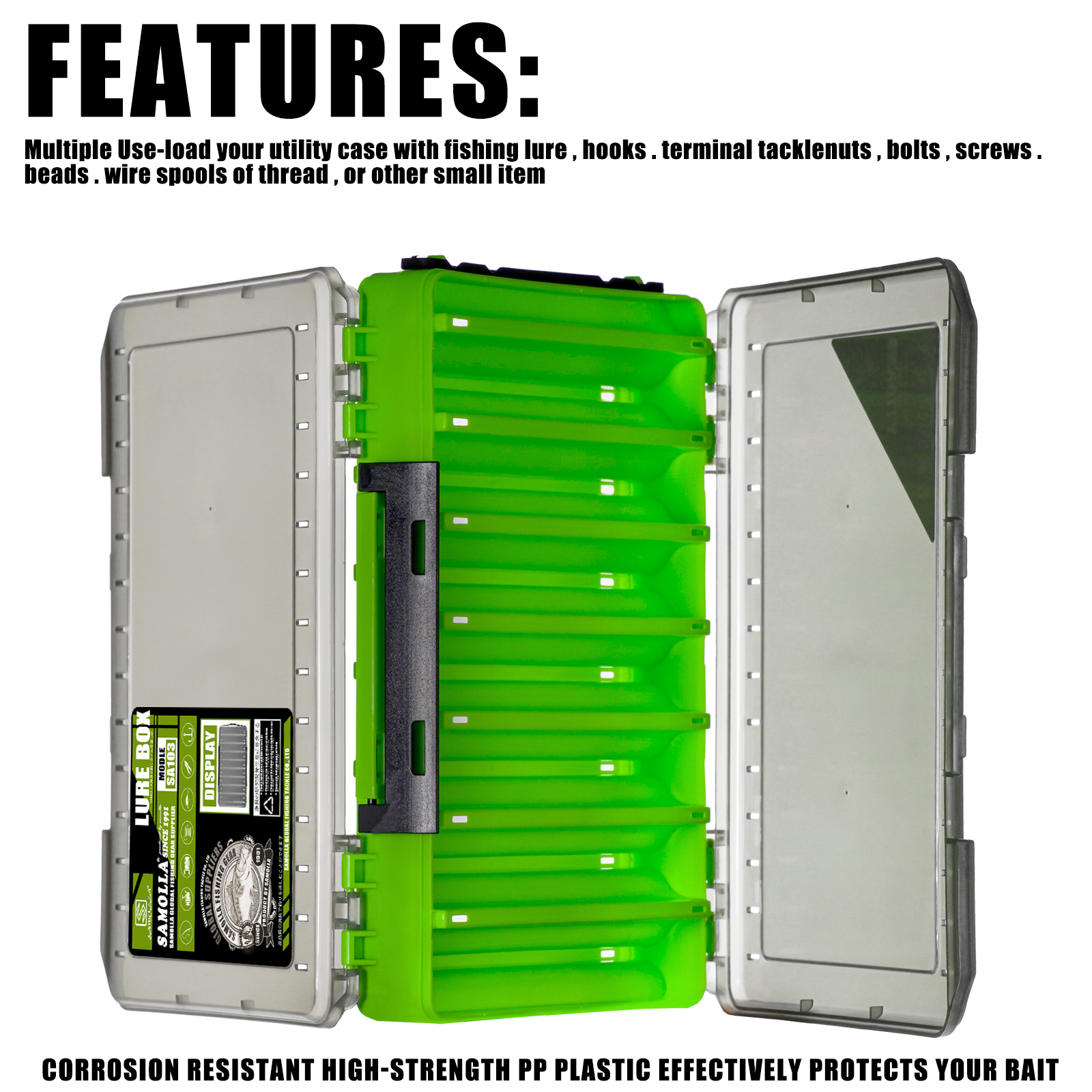 Double Sided Lure Baits Box Fi - Fishing Kayak Crate recensie en prijs