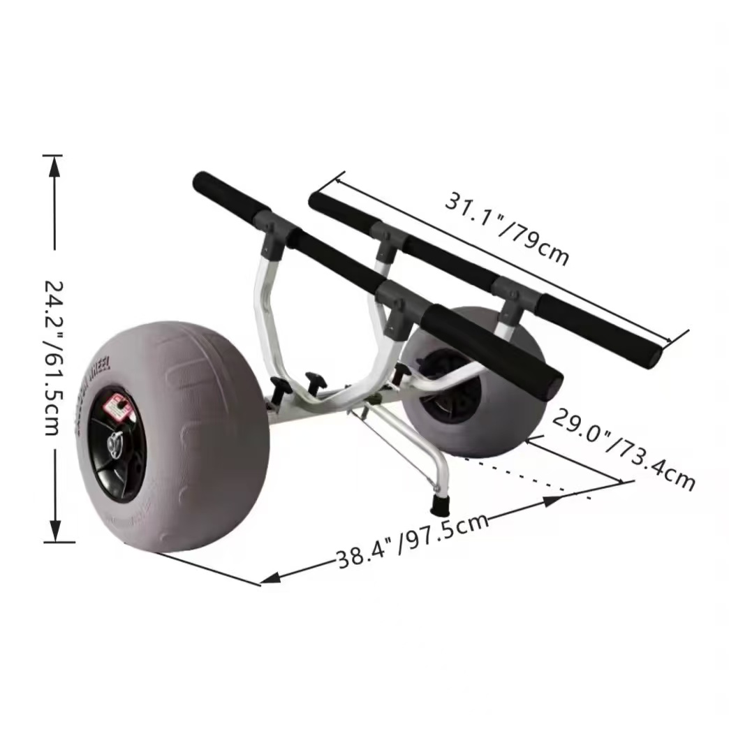 Yak Outdoors Aluminum Kayak Tr - Fishing Kayak Cart recensie en prijs