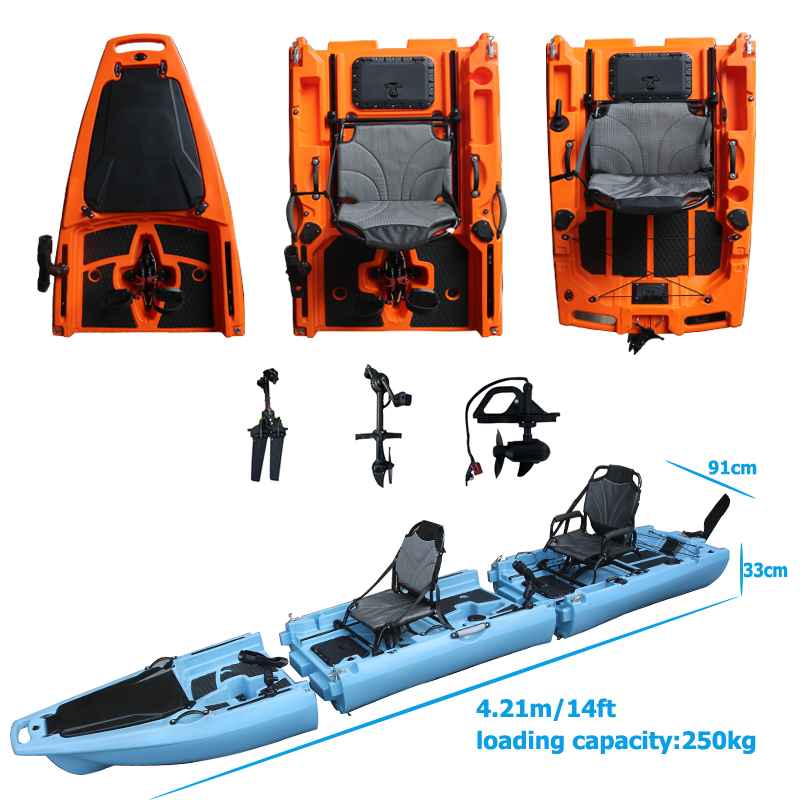 14FT 2 Person Detachable  Peda - Fishing Kayak Seat recensie en prijs