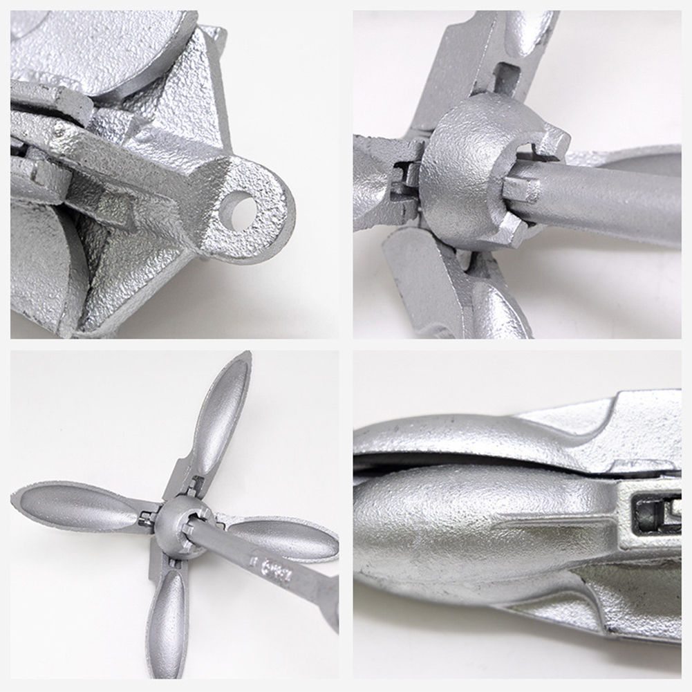 0.7KG 1.5KG Grapnel Anchor wit - Fishing Kayak Anchor recensie en prijs