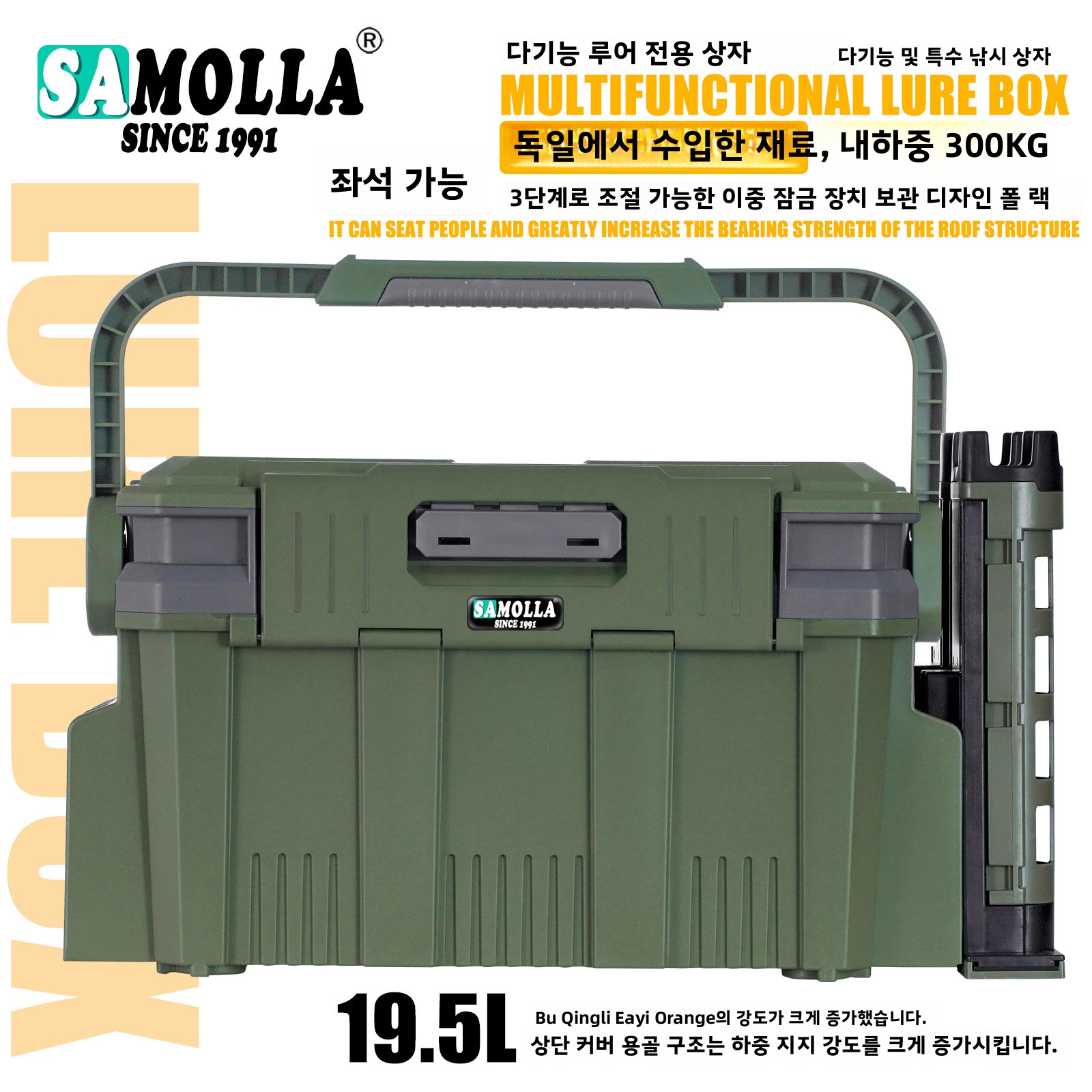 New Large Fishing Storage Box  - Fishing Kayak Crate recensie en prijs