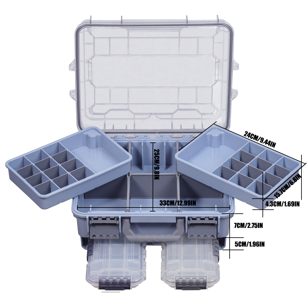 SAMOLLA Fishing Tackle Box Lar - Fishing Kayak Crate recensie en prijs