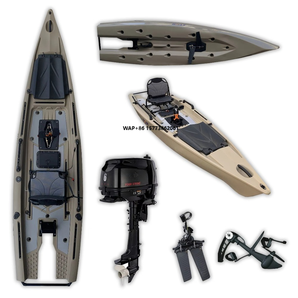 A 6hp 2022 13.12ft Solo Skiff  - Fishing Kayak Pedal Drive recensie en prijs