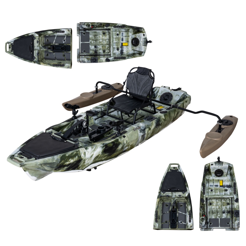 Super Lightweight 10ft Modular - Fishing Kayak Pedal Drive recensie en prijs