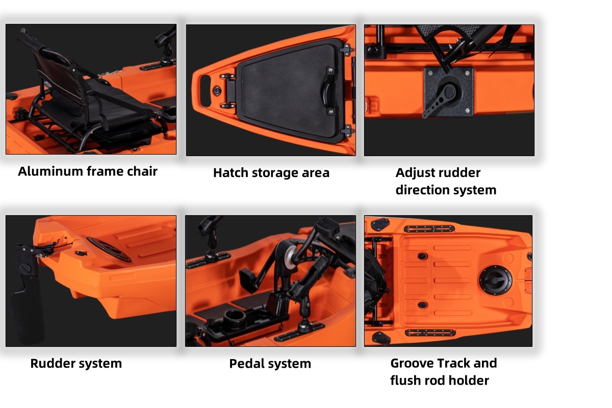 Super Lightweight 10ft Modular - Fishing Kayak Pedal Drive recensie en prijs