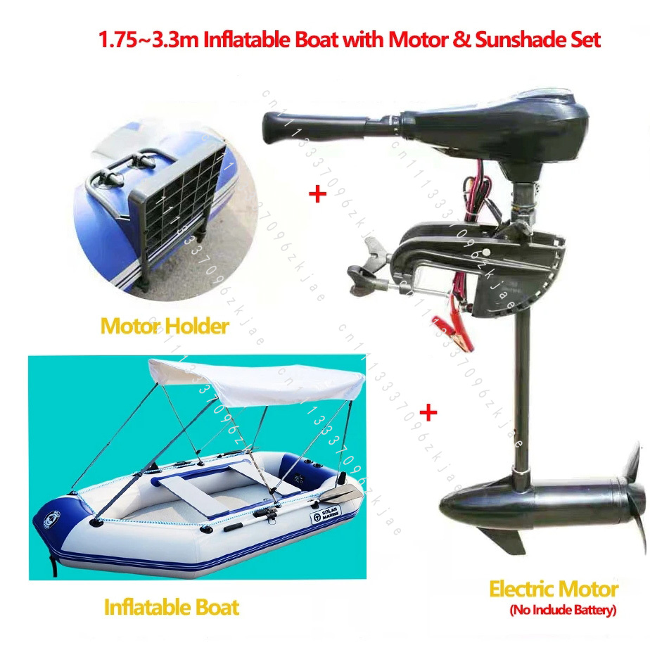 1.75~3.3m Inflatable Boat with - Fishing Kayak Inflatable recensie en prijs