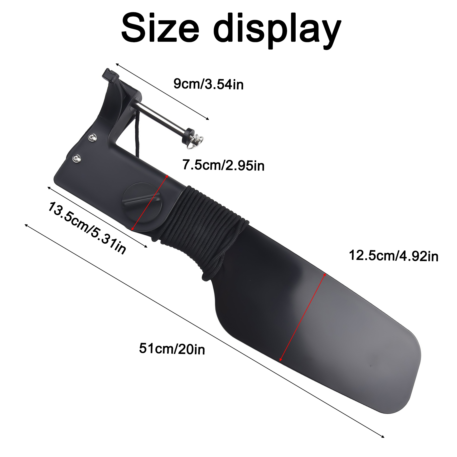 Boat Rudder for Kayak Canoe wi - Fishing Kayak Storage Bag recensie en prijs